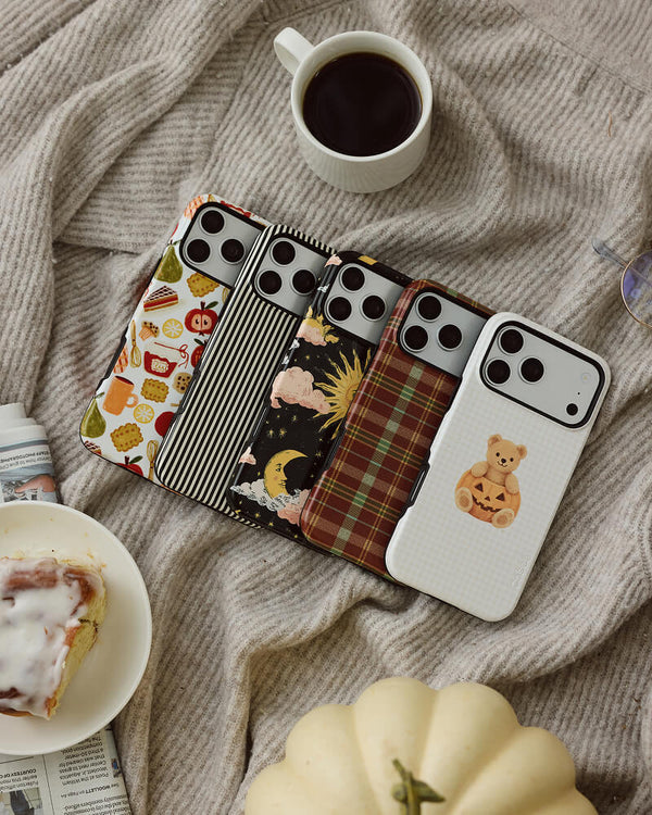 Stripes and the City | Black Pinstripes Case