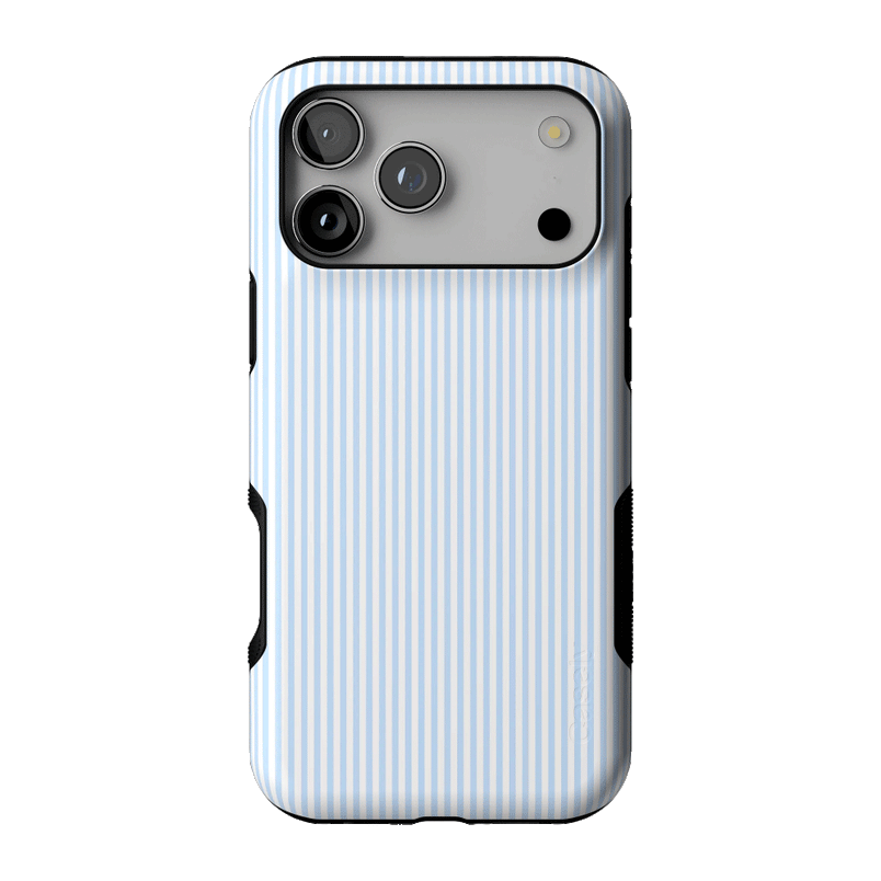 Stripes and the City | Light Blue Pinstripe Case (Manual)