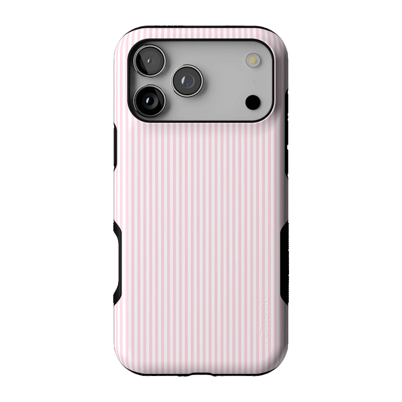 Stripes and the City | Light Pink Pinstripe Case