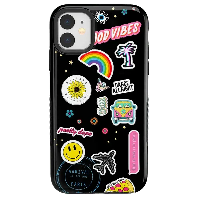 Stuck on U | Festival Sticker Floral Case iPhone Case get.casely Bold iPhone 12 Mini 