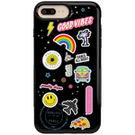 Stuck on U | Festival Sticker Floral Case iPhone Case get.casely Bold iPhone 6/7/8 Plus 