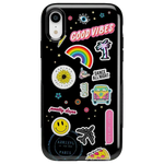 Stuck on U | Festival Sticker Floral Case iPhone Case get.casely Bold iPhone XR 