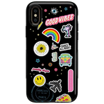 Stuck on U | Festival Sticker Floral Case iPhone Case get.casely Bold iPhone XS Max 