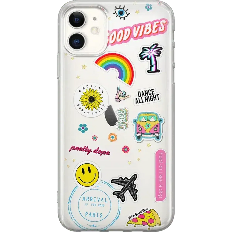 Stuck on U | Festival Sticker Floral Case iPhone Case get.casely Classic iPhone 11 