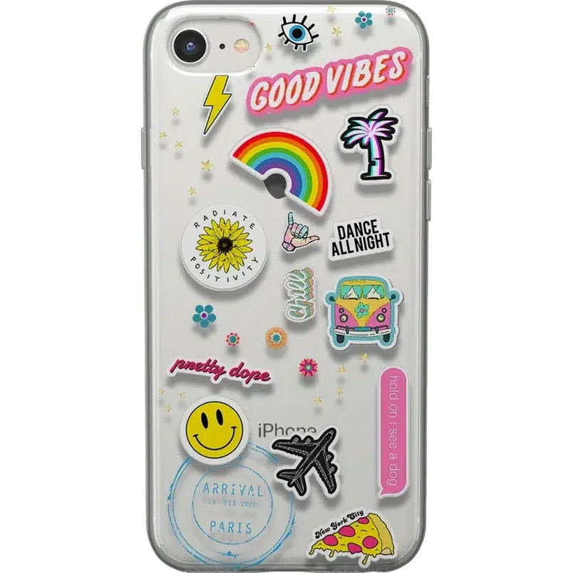 Stuck on U | Festival Sticker Floral Case iPhone Case get.casely Classic iPhone 6/7/8 