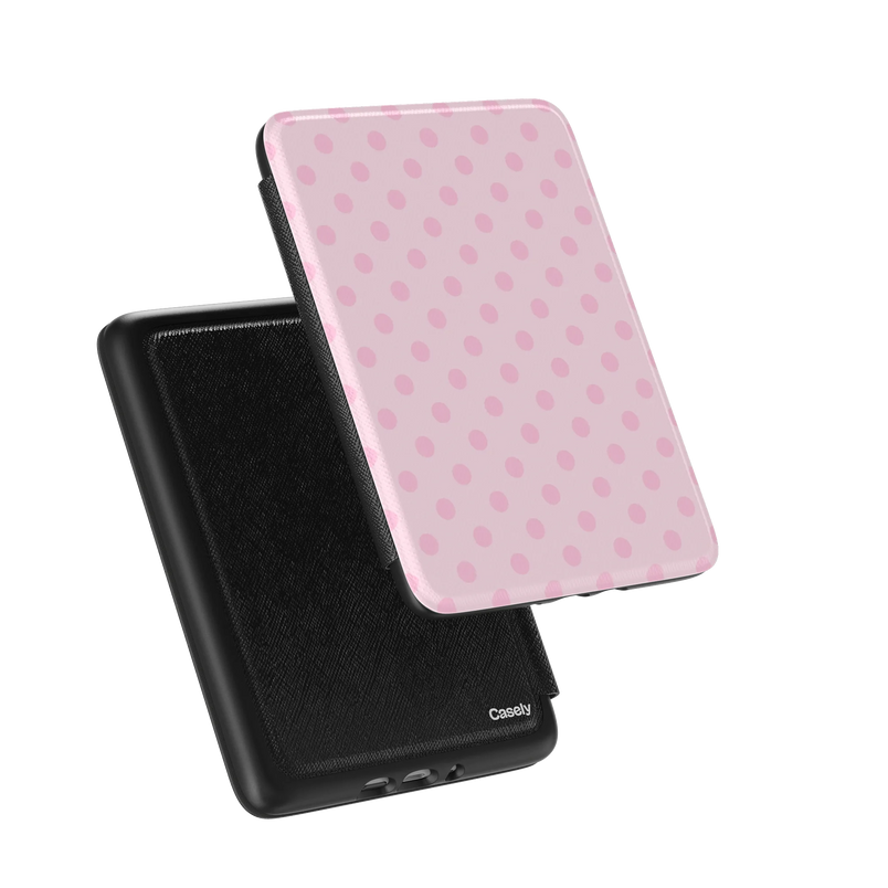 Spotted in SoHo | Pink Polka Dot Kindle Case