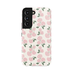 Nantucket Cottage | Pink Hydrangea Case - Galaxy S22