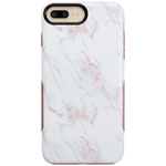 Subtle Blush | White and Pink Marble Case iPhone Case get.casely Bold iPhone 6/7/8 Plus 