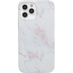 Subtle Blush | White and Pink Marble Case iPhone Case get.casely Classic iPhone 12 Pro 