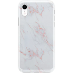 Subtle Blush | White and Pink Marble Case iPhone Case get.casely Classic iPhone XR 
