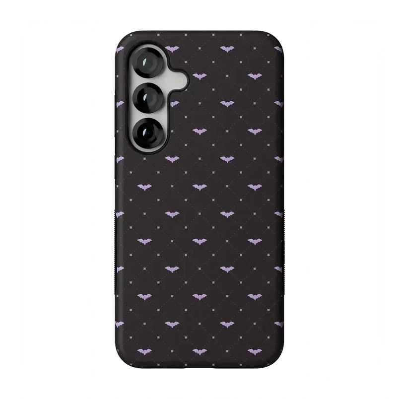 Such a Battie | Purple Bats Case Phone Case get.casely Bold Flex + MagSafe® Galaxy S25 Plus 