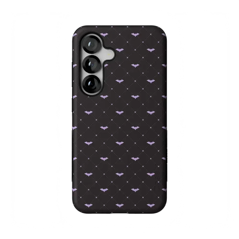 Such a Battie | Purple Bats Case Phone Case get.casely Bold Flex + MagSafe® Galaxy S25 