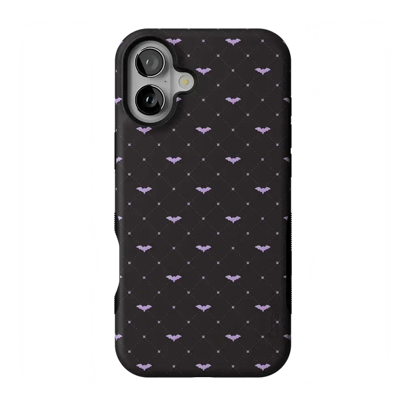Such a Battie | Purple Bats Case Phone Case get.casely Bold Flex + MagSafe® iPhone 17 