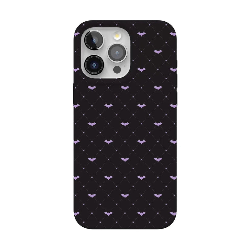 Such a Battie | Purple Bats Case Phone Case get.casely Classic + MagSafe® iPhone 15 Pro Max 