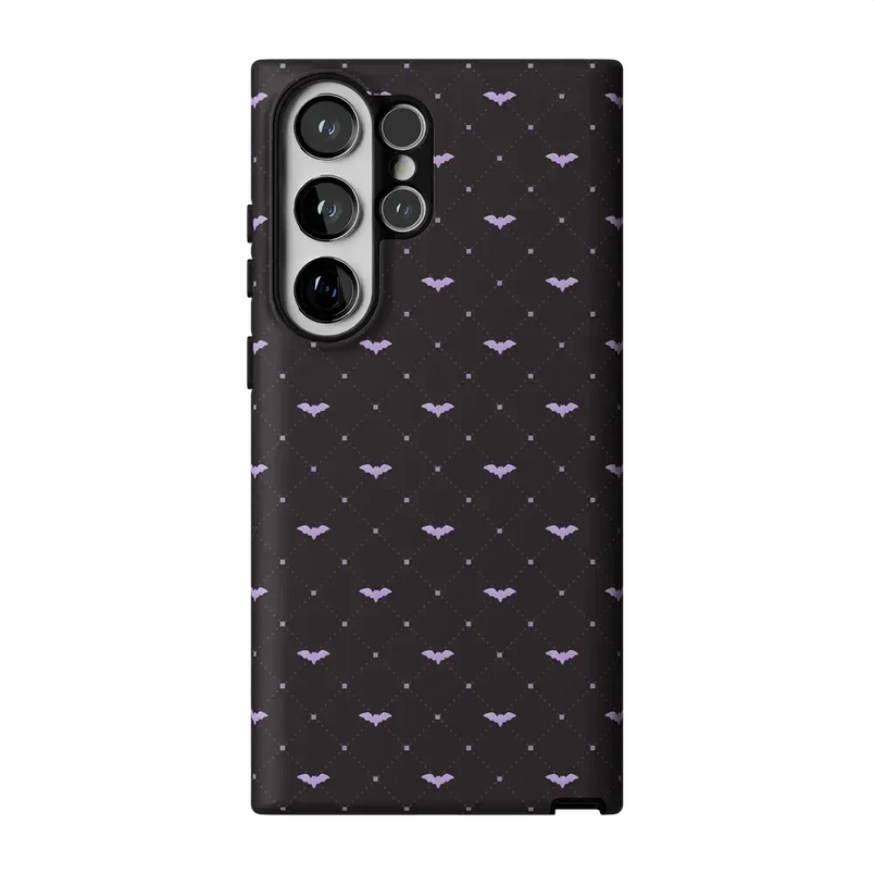 Such a Battie | Purple Bats Case Phone Case get.casely Essential Galaxy S23 Ultra 