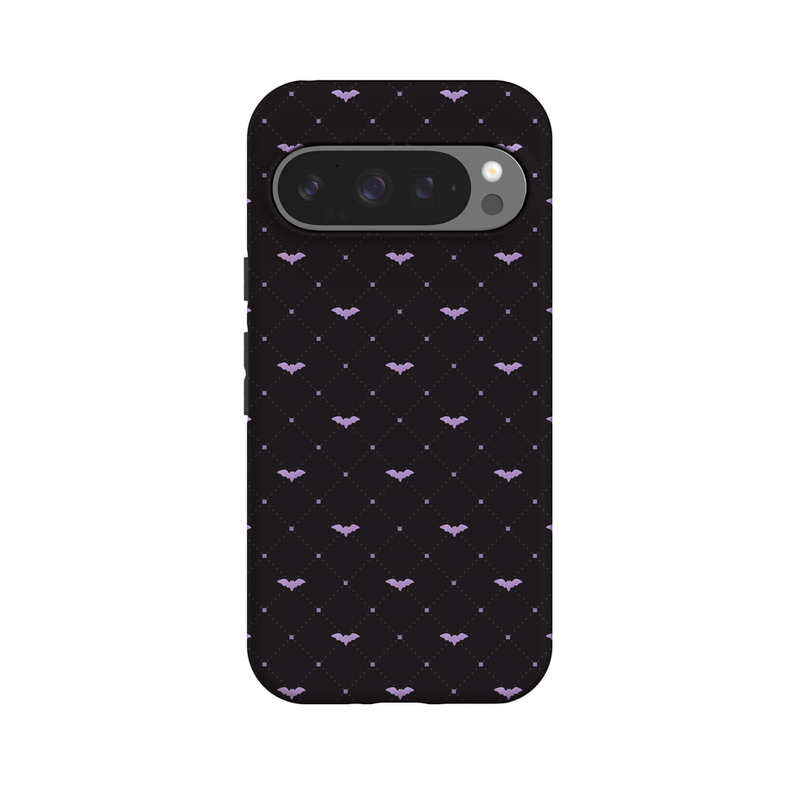 Such a Battie | Purple Bats Case Phone Case get.casely Essential + MagSafe® Google Pixel 10 Pro 