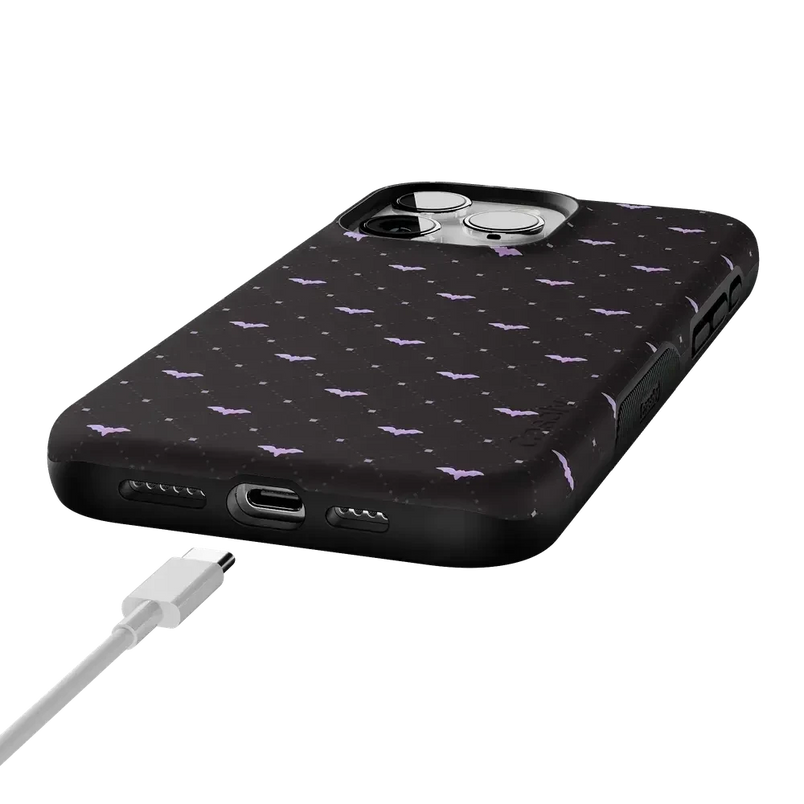 Such a Battie | Purple Bats Case Phone Case get.casely 