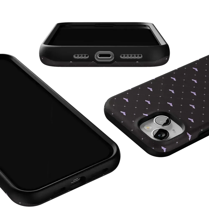 Such a Battie | Purple Bats Case Phone Case get.casely 
