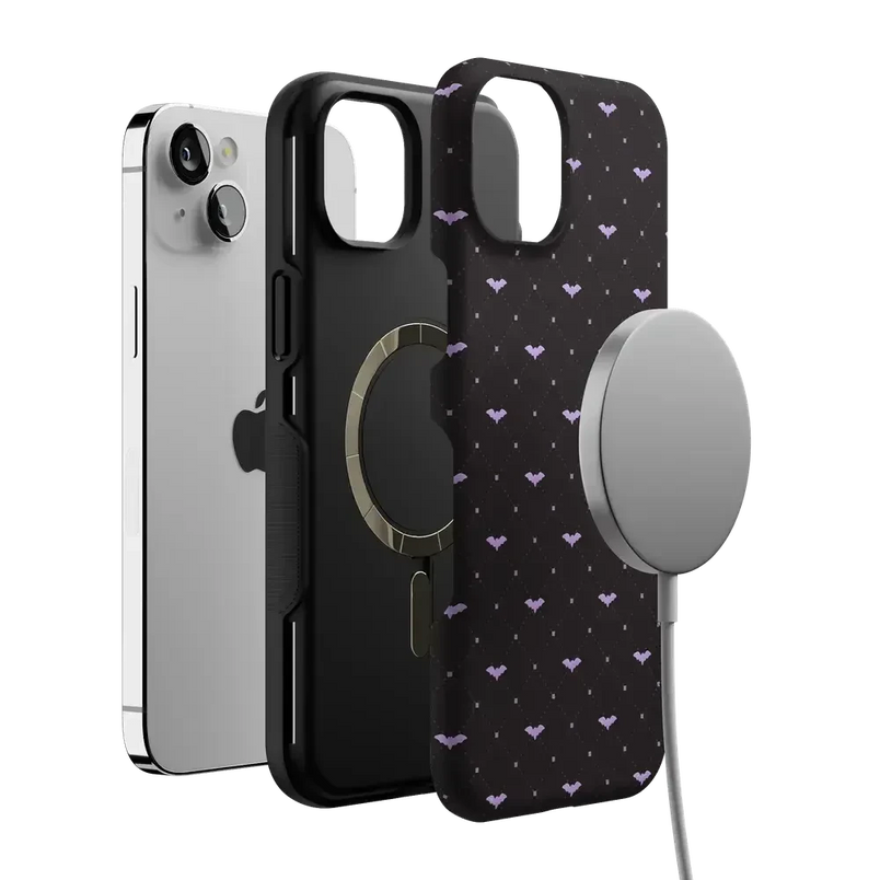 Such a Battie | Purple Bats Case Phone Case get.casely 