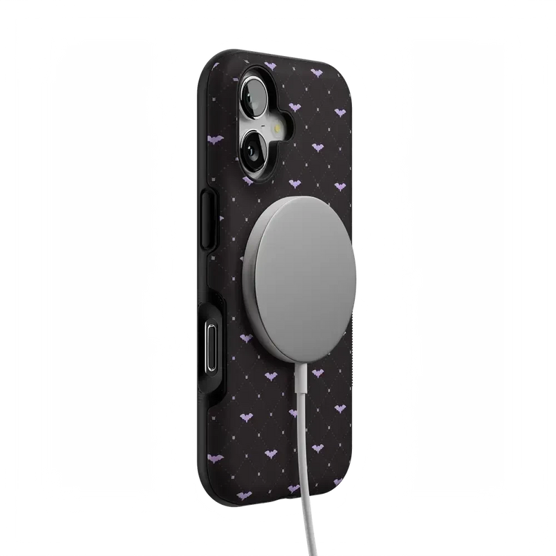 Such a Battie | Purple Bats Case Phone Case get.casely 