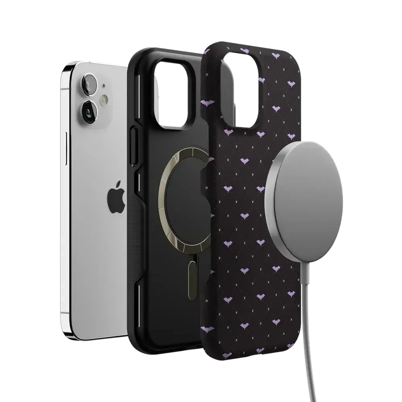 Such a Battie | Purple Bats Case Phone Case get.casely 