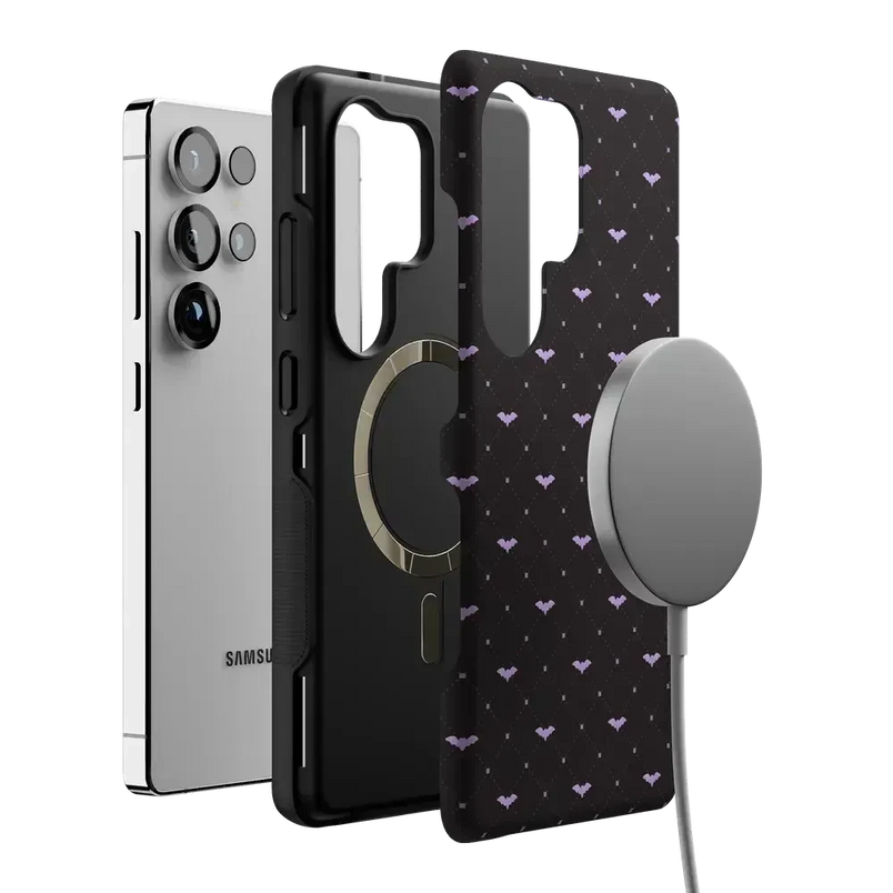 Such a Battie | Purple Bats Case Phone Case get.casely 