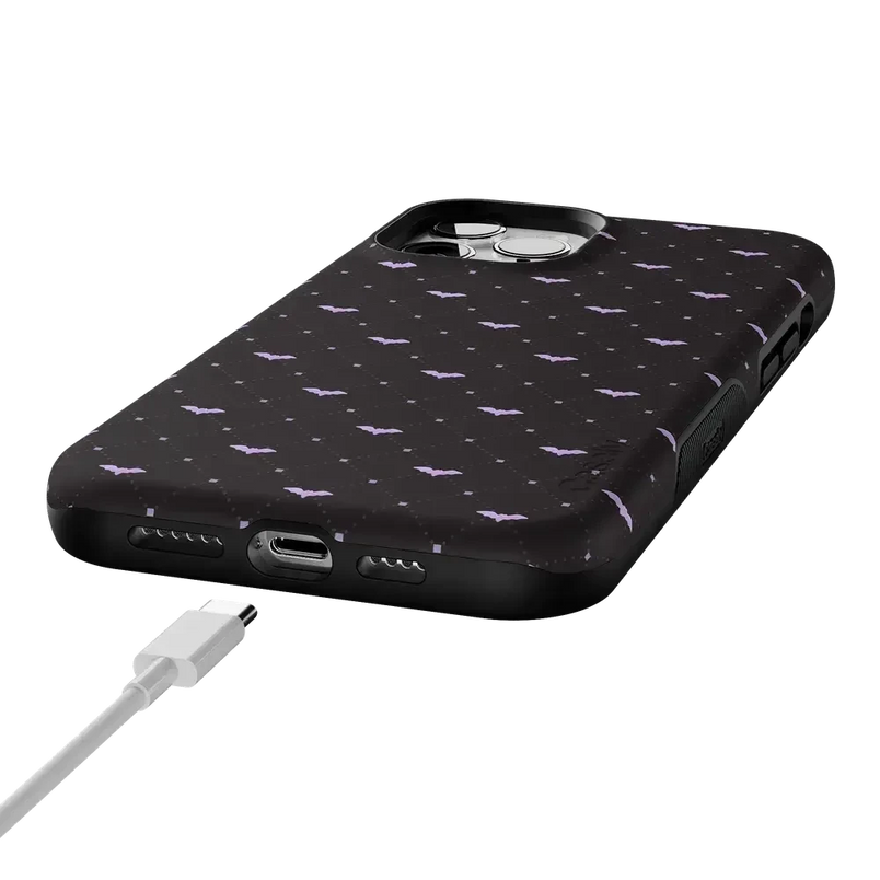 Such a Battie | Purple Bats Case Phone Case get.casely 