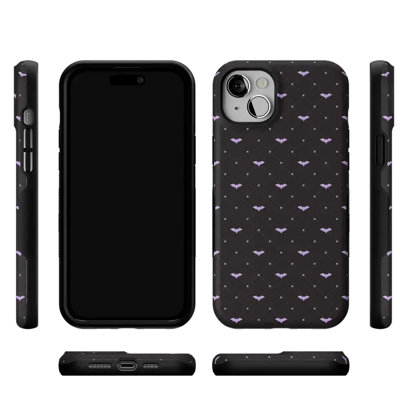 Such a Battie | Purple Bats Case Phone Case get.casely 