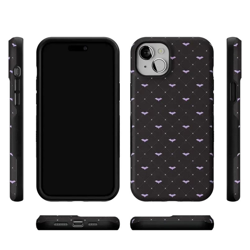 Such a Battie | Purple Bats Case Phone Case get.casely 