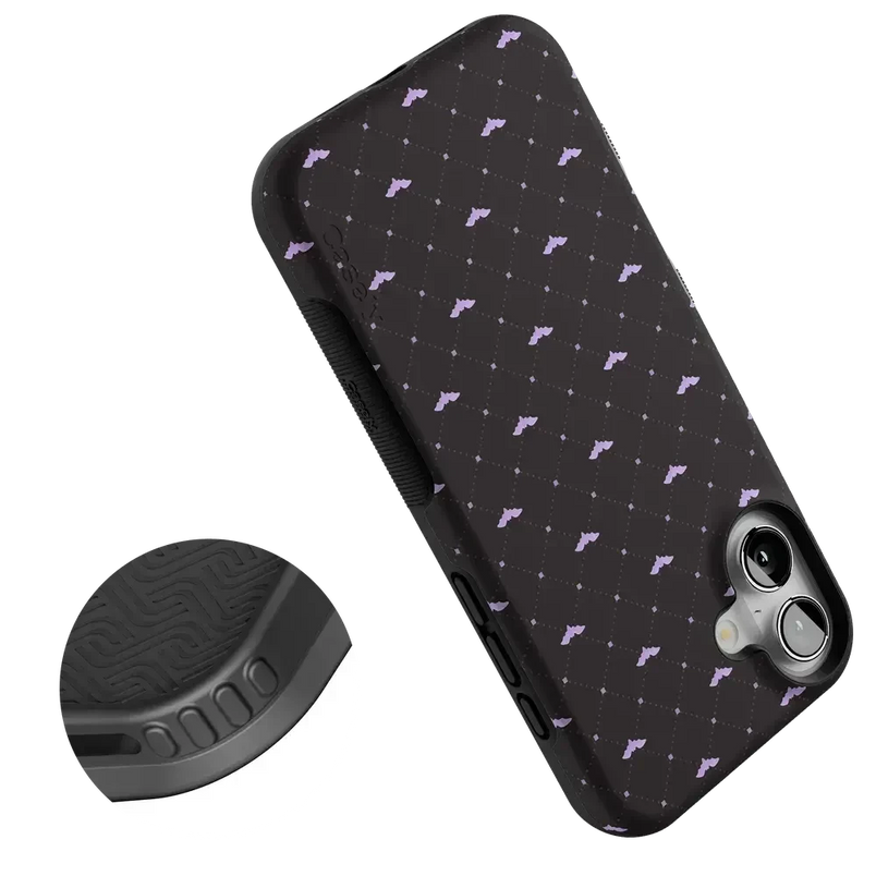 Such a Battie | Purple Bats Case Phone Case get.casely 