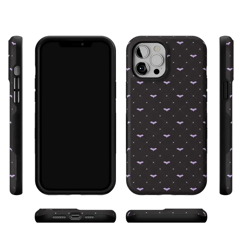Such a Battie | Purple Bats Case Phone Case get.casely 