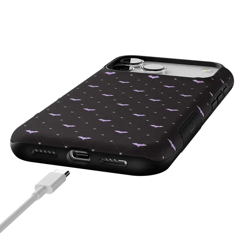 Such a Battie | Purple Bats Case Phone Case get.casely 