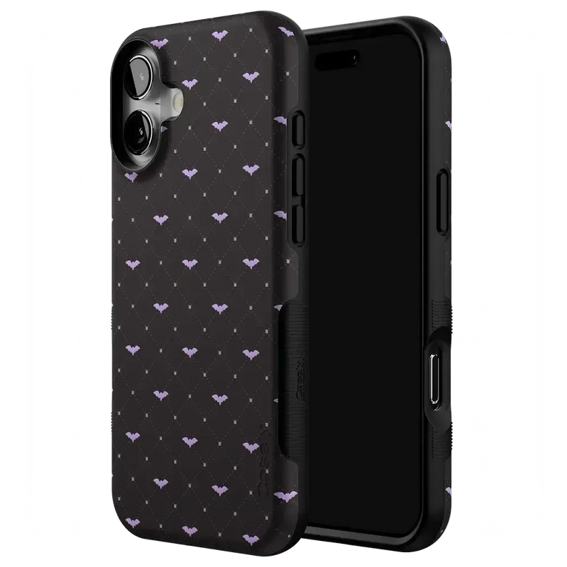 Such a Battie | Purple Bats Case Phone Case get.casely 
