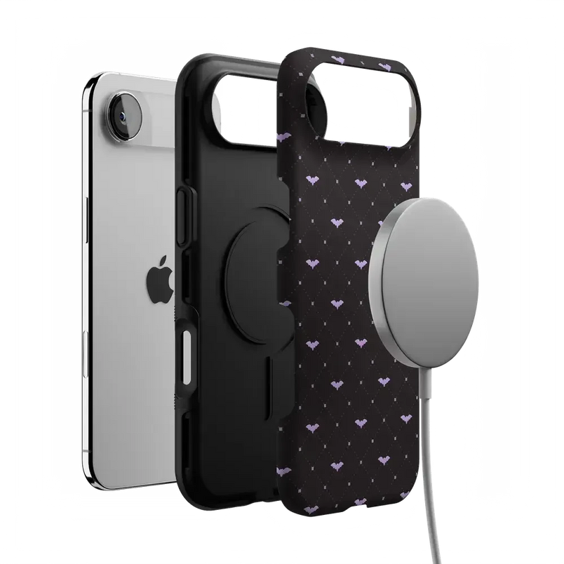 Such a Battie | Purple Bats Case Phone Case get.casely 