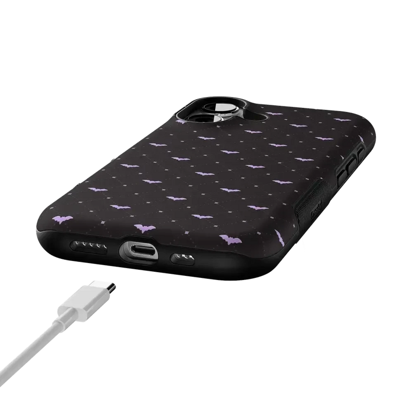 Such a Battie | Purple Bats Case Phone Case get.casely 