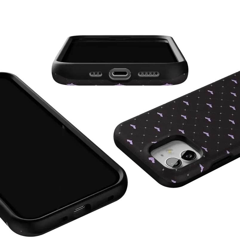 Such a Battie | Purple Bats Case Phone Case get.casely 
