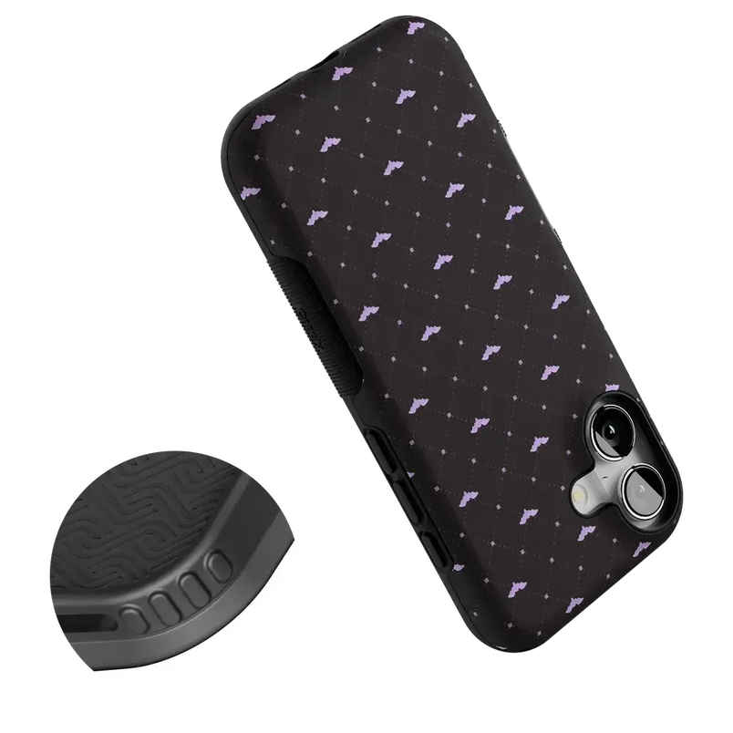 Such a Battie | Purple Bats Case Phone Case get.casely 