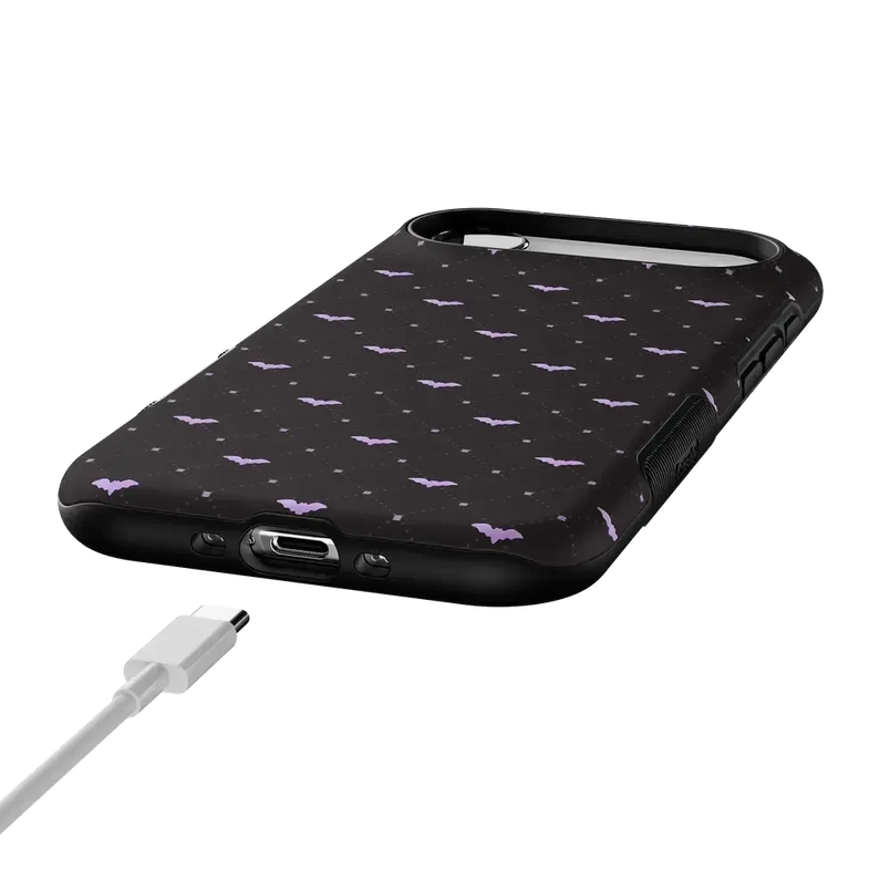 Such a Battie | Purple Bats Case Phone Case get.casely 