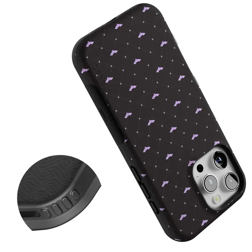 Such a Battie | Purple Bats Case Phone Case get.casely 