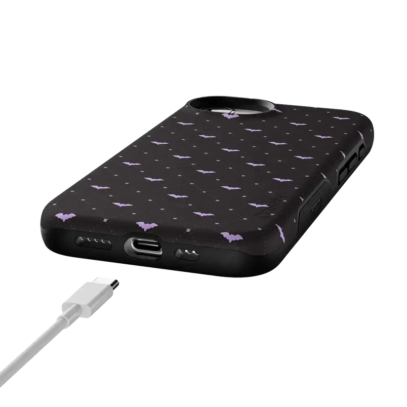 Such a Battie | Purple Bats Case Phone Case get.casely 