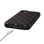 Such a Battie | Purple Bats Case Phone Case get.casely 