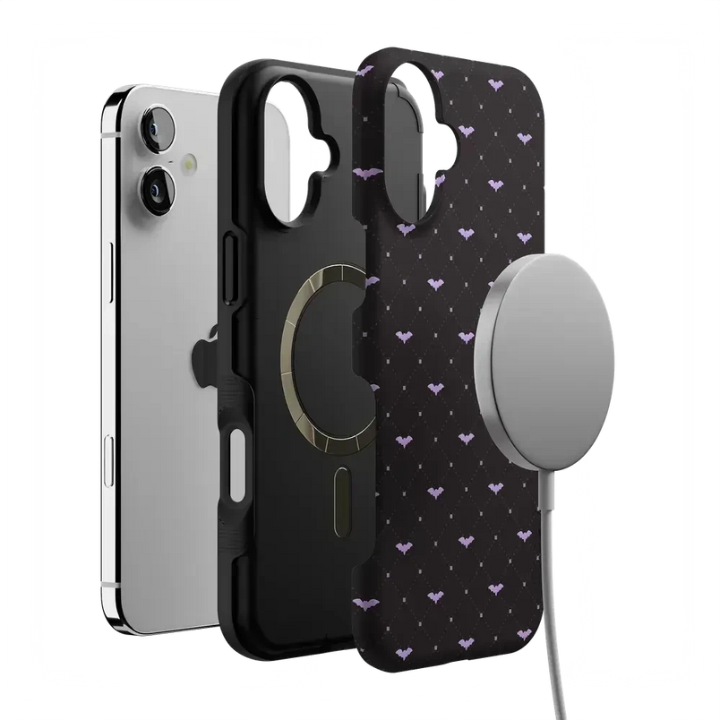 Such a Battie | Purple Bats Case Phone Case get.casely 