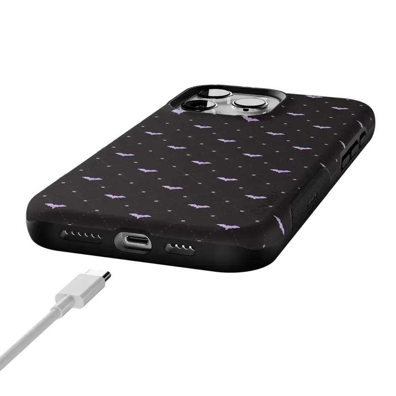 Such a Battie | Purple Bats Case Phone Case get.casely 