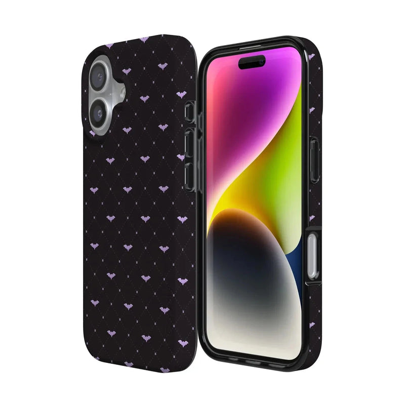 Such a Battie | Purple Bats Case Phone Case get.casely 