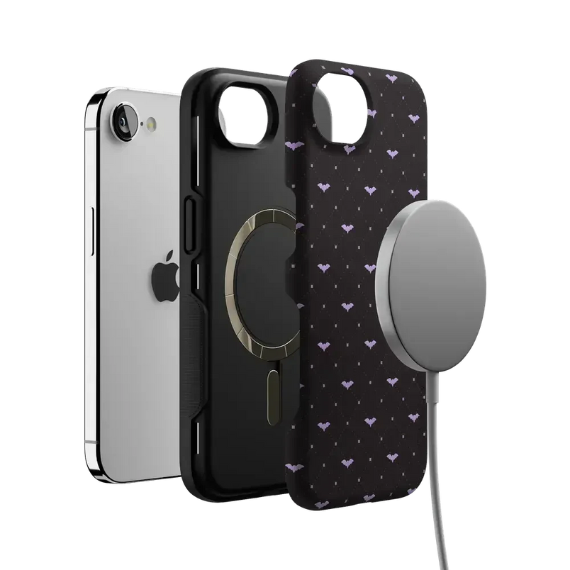 Such a Battie | Purple Bats Case Phone Case get.casely 