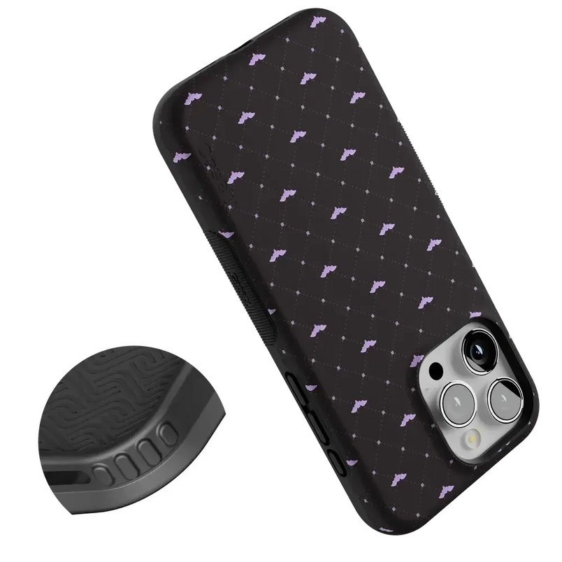 Such a Battie | Purple Bats Case Phone Case get.casely 