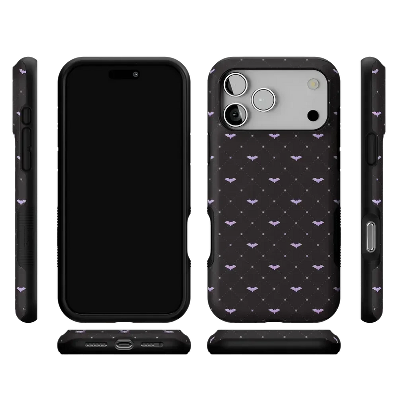Such a Battie | Purple Bats Case Phone Case get.casely 