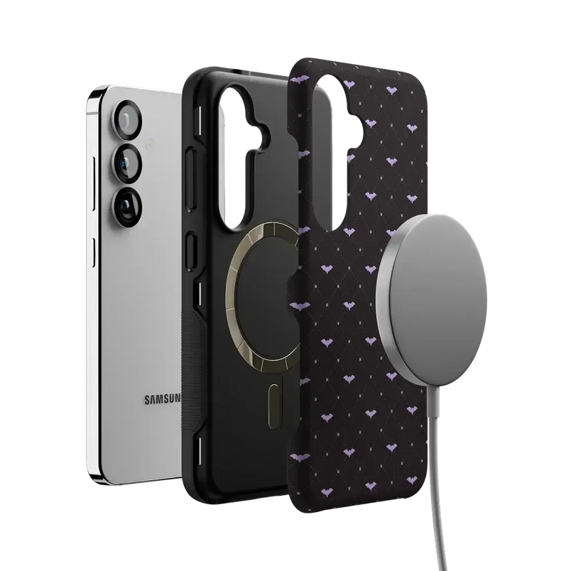 Such a Battie | Purple Bats Case Phone Case get.casely 