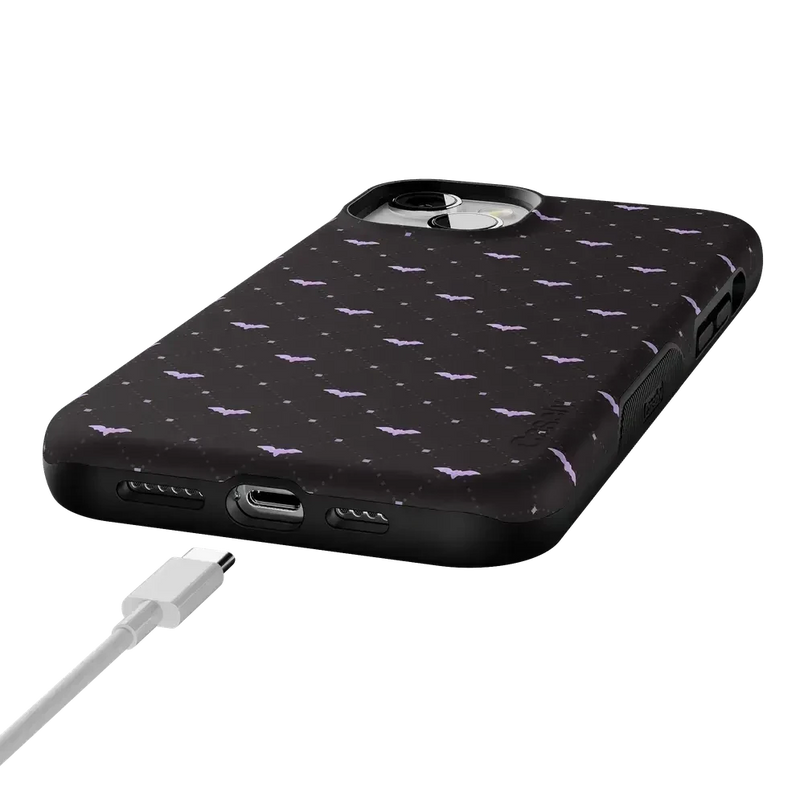 Such a Battie | Purple Bats Case Phone Case get.casely 