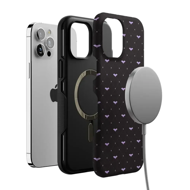 Such a Battie | Purple Bats Case Phone Case get.casely 